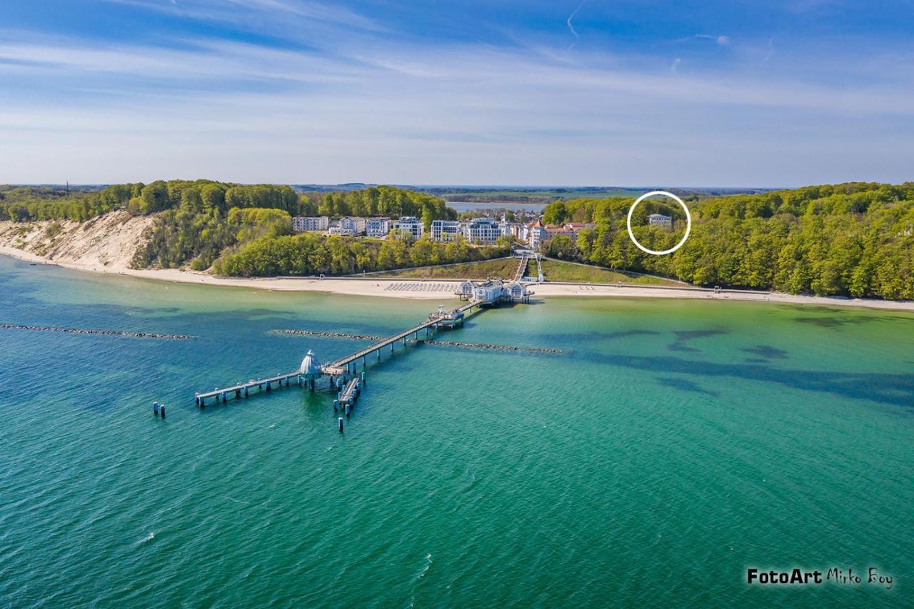Residenz Seeblick Fewo 25 Mit Balkon Und Meerblick Sellin (Rugen) Exterior foto