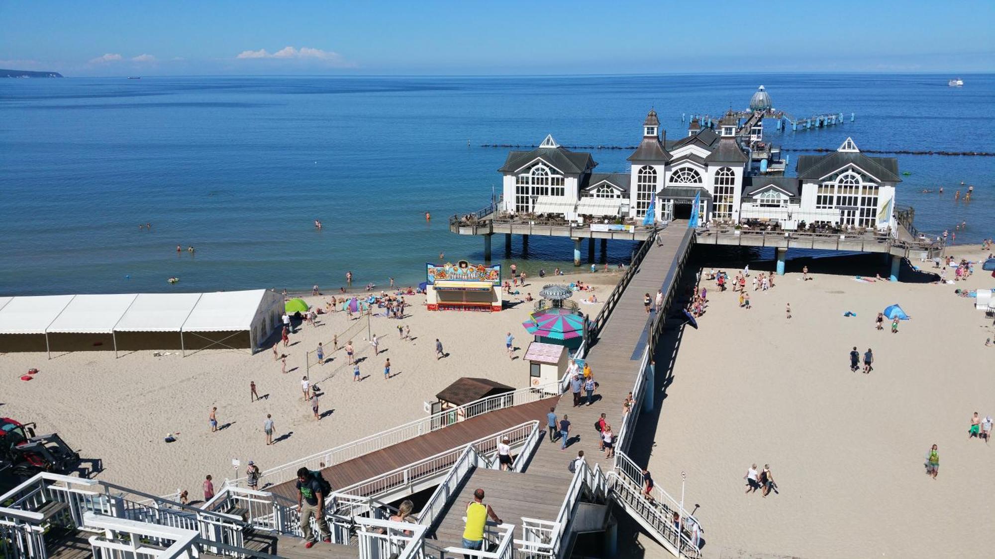 Residenz Seeblick Fewo 25 Mit Balkon Und Meerblick Sellin (Rugen) Exterior foto